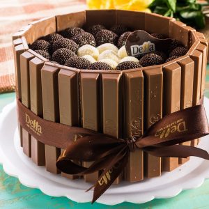 Torta de chocolate y frutos secos